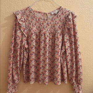 Floral Long Sleeve Blouse
